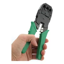 Alicate Crimpar Rj45 Cabo De Rede Crimpador Desencapar Foto mini  3