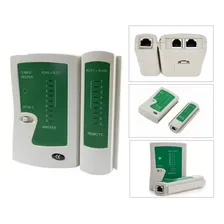 Alicate Crimpar Rj45 E Rj11 + Testador Cabos Rede Telefonia Foto mini  2
