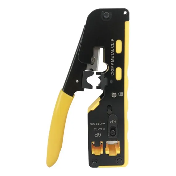 Alicate Crimpar Rj45 Rj11 Cabo De Rede Profissional - Tools Foto 1