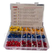 Alicate Crimpar Terminal + Kit 550 Peças Terminais Isolados Foto mini 3