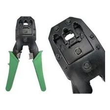 Alicate De Crimpar Conector Rj45 Crimpagem Cabo De Rede Foto mini 3