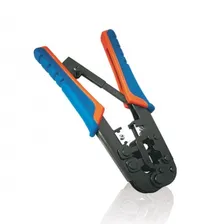Alicate De Crimpar Rj-11 / Rj-45 Com Catraca Gts Foto  mini 1
