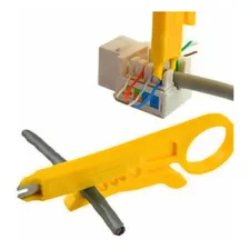 Alicate Descascador Fios Cabos Desencapador Rede Rj45 Foto mini 3