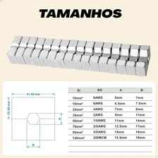 Alicate Hidráulico de Prensa Marca Lorben Para Crimpar Terminais 10 a 240mm² ? Cabo Longo Antiderrapante, Cabeça Giratória, Design Resistente, Ideal Para Uso Profissional e Industrial Foto mini  2