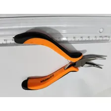 Alicate Mini Bico Curvo 4.1/2 Cabo Pvc Starfer Foto mini 2