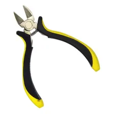 Alicate Mini Corte Diagonal 5 Pol Profissional Black Jack Foto  mini 1