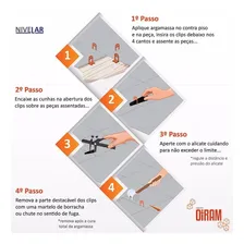 Alicate P/ Nivelador Porcelanato Piso | Nivelar Foto mini 4