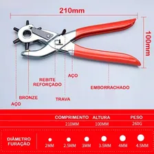 Alicate Para Chinelo Vazador De Piercing Pontos De Luz Foto mini  3