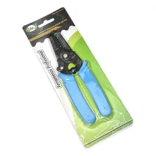 Alicate Profissional Descasca Fio E Aperta Terminais - Trava Foto mini 4