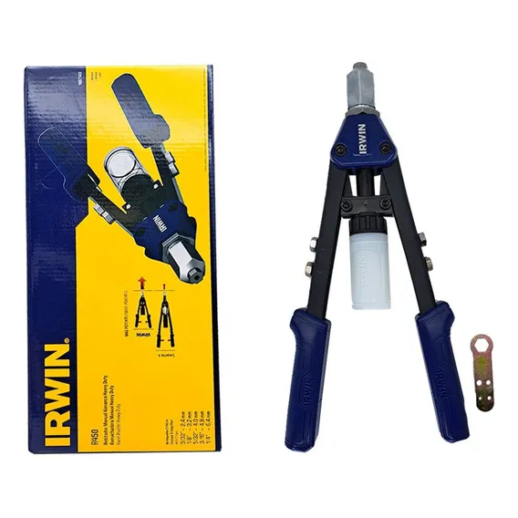 Alicate Rebitador Irwin R450 Alavanca 12'' Profissional - 5b Foto 1