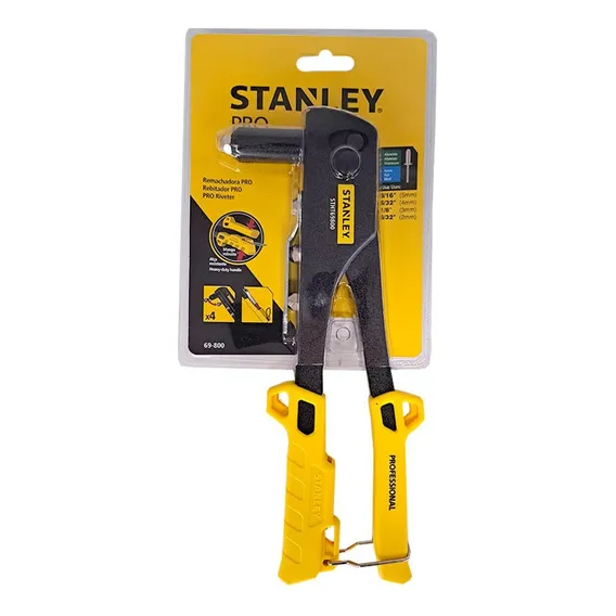 Alicate Rebitador Stanley 4 Bicos Profissional - 69800 Foto 1