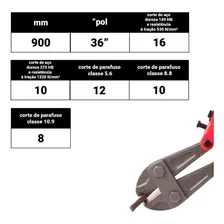 Alicate Tesoura Corta Vergalhão Ferro Grande 36'' Starfer Foto mini 4