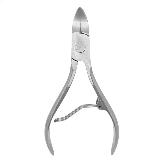 Alicate Unha Aco Inox Cortar Unha Manicure Profissional Foto 1