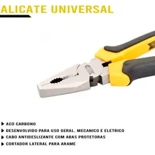 Alicate Universal Hobby 8 Polido Fertak Aço Resistente Foto mini  3