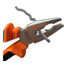 Alicate Universal Wokin Alicate Universal 8 Polegadas 1000v Preto/laranja Foto mini 4