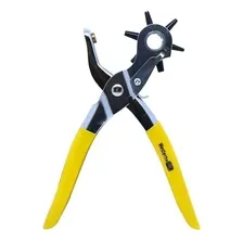 Alicate Vazador Profissional Furador Couro Cinto Western Pro Foto mini 1