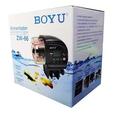 Alimentador Automático Digital Para Aquário Boyu Zw-66 Foto mini  3