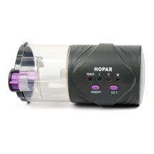 Alimentador Automático Hopar H-9000 A Pilha Para Aquários Foto mini 1
