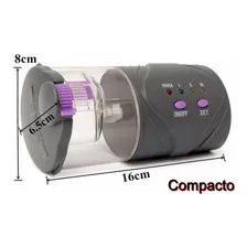 Alimentador Automático Hopar H-9000 A Pilha Para Aquários Foto mini 3