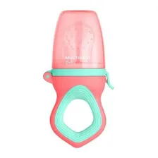 Alimentador Com Tela De Silicone Funny Meal Rosa Multikids Foto  mini 1