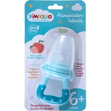 Alimentador Infantil P Frutas Ou Legumes Azul 6m Pimpolho Foto  mini 1