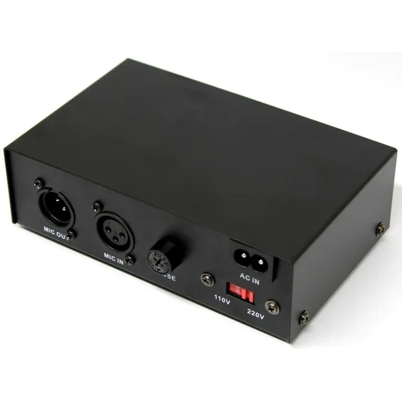 Alimentador Phanton Power 48v Para Microfone Condensador Csr Cor Preto Foto 1