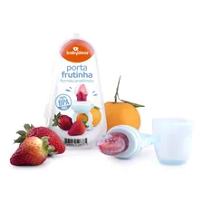 Alimentador Porta Frutinhas Babydeas Azul 6 Meses Silicone Foto mini  3