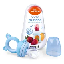 Alimentador Porta Frutinhas Babydeas Azul 6 Meses Silicone Foto mini 4