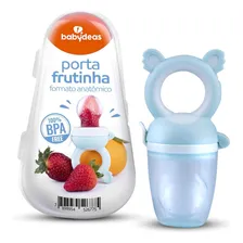 Alimentador Porta Frutinhas Babydeas Azul 6 Meses Silicone Foto  mini 1
