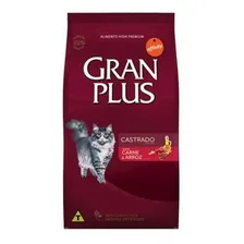Alimento Gran Plus Menu Castrados para gato adulto sabor carne y arroz de 3 kg Foto mini  2