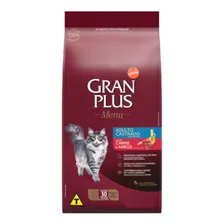 Alimento Gran Plus Menu Castrados para gato adulto sabor carne y arroz de 3 kg Foto mini  3