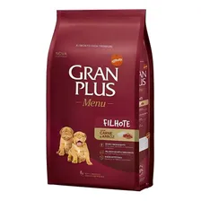 Alimento Gran Plus Menu para cãe filhote sabor carne y arroz de 15 kg Foto  mini 1