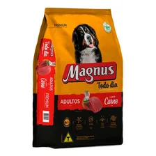 Alimento Magnus Magnus Premium Cães Ração Magnus Premium Cães Todo Dia Carne Pague 20kg Leve 21,3kg para cão adulto de raza média sabor carne de 21.3 kg Foto mini  2
