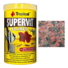 Alimento Peixe Flocos Tropical 200g Supervit Flakes Premium Foto mini 1