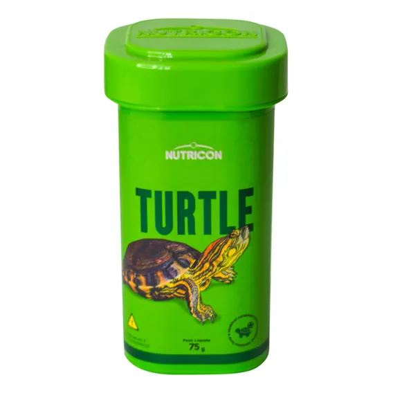 Alimento P/tartarugas E Répteis Nutricon Turtle 75gr Foto 1