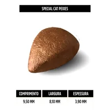 Alimento Special Cat Ração Special Cat Adultos Peixe 1kg Ração Special Cat s Peixe 1kg para gato adulto de raça média sabor peixe em saco de 1kg Foto mini 2