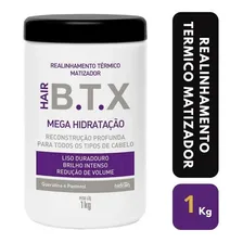 Alisamento Capilar B.t.x Matizador Mega Hidratação Sem Formol 1kg Foto  mini 1