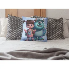 Almofada Boo Monstros Sa Amor Em Forma De Almofada Cor Azul-claro Foto mini  2