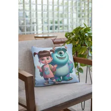 Almofada Boo Monstros Sa Amor Em Forma De Almofada Cor Azul-claro Foto mini 4