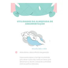 Almofada De Amamentação Menino Capa Com Zíper Algodão Safari Foto mini 4