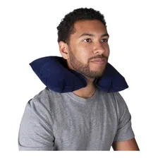 Almofada de pescoço inflável Pcp, almofada de apoio cervical Foto  mini 1