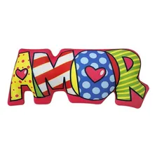 Almofada Decorativa Divertida Amor Presente Para Namorada Cor Colorida Foto mini 1