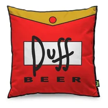 Almofada Duff Beer The Simpsons Cor Vermelho Foto mini 1
