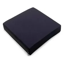 Almofada Em Latex Conforto Protetora Coccix Para Cadeirante Cor Preto Foto mini 1