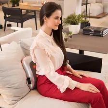 Almofada Encosto Massageador Shiatsu Pillow Bivolt Foto mini 2