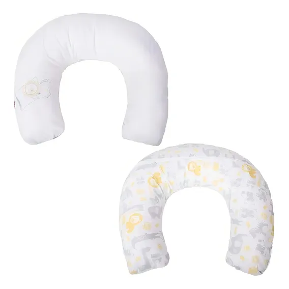 Almofada Para Amamentação Fisher-price Almofada De Amamentação Bordada Amarela - Fisher-price - Amarelo Foto 1