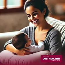 Almofada Para Amamentação Meu Bebê Orthocrin - 55x45x15 Foto mini 3