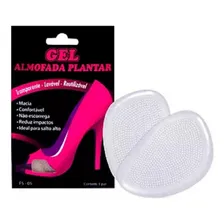 Almofada Plantar- Meia Palmilha- Silicone- Transparente Foto mini 1