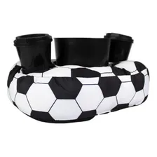 Almofada Porta Pipoca Kathavento Bola De Futebol Com Balde E Dois Copos Foto  mini 1