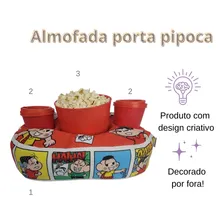 Almofada Porta-pipoca Petisco - Turma Da M么nica (quadrinhos) Foto mini 3